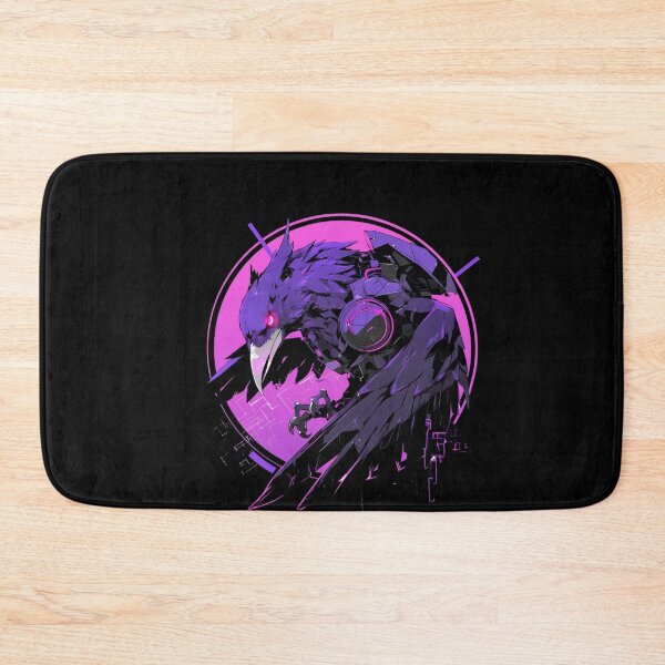 Item preview, Cyber Raven // Raven // Cool Animal // Cyber Animal // Future Animal Art // Animal Warrior // Animal Cute Art // Gaming Aesthetic stickers designed and sold by SMARTKIT  DESIGNAGENCY.