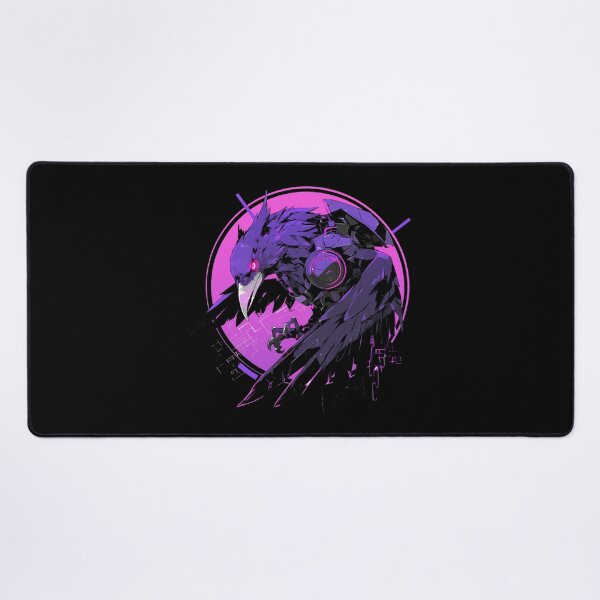 Item preview, Cyber Raven // Raven // Cool Animal // Cyber Animal // Future Animal Art // Animal Warrior // Animal Cute Art // Gaming Aesthetic stickers designed and sold by SMARTKIT  DESIGNAGENCY.