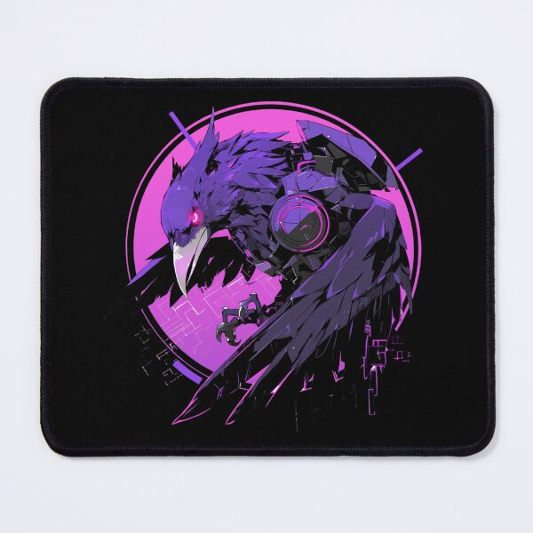 Item preview, Cyber Raven // Raven // Cool Animal // Cyber Animal // Future Animal Art // Animal Warrior // Animal Cute Art // Gaming Aesthetic stickers designed and sold by SMARTKIT DESIGNAGENCY.