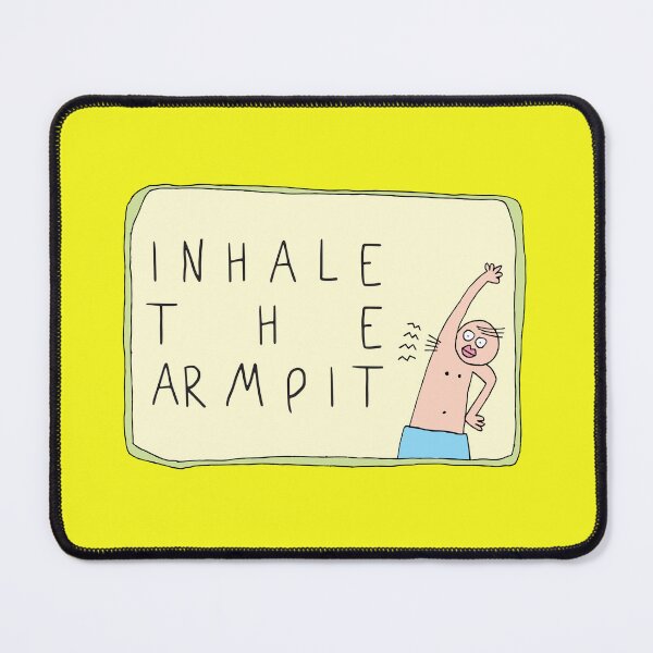 Item preview, INHALE THE ARMPIT - FOR THE WEIRD AND STRANGE AT HEART designed and sold by Clifford Hayes.