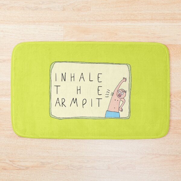 Item preview, INHALE THE ARMPIT - FOR THE WEIRD AND STRANGE AT HEART designed and sold by Clifford Hayes.