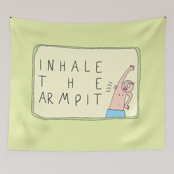 Item preview, INHALE THE ARMPIT - FOR THE WEIRD AND STRANGE AT HEART designed and sold by Clifford Hayes.