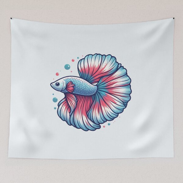 Item preview, Cute Betta Fish  designed and sold by stylishdzign.