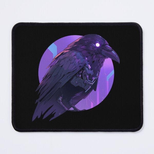 Item preview, Cyber Raven // Raven // Cool Animal // Cyber Animal // Future Animal Art // Animal Warrior // Animal Cute Art // Gaming Aesthetic stickers designed and sold by SMARTKIT DESIGNAGENCY.