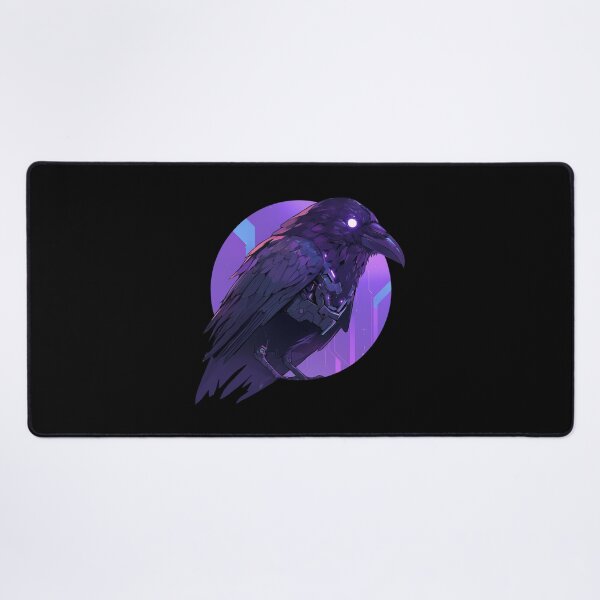Item preview, Cyber Raven // Raven // Cool Animal // Cyber Animal // Future Animal Art // Animal Warrior // Animal Cute Art // Gaming Aesthetic stickers designed and sold by SMARTKIT DESIGNAGENCY.