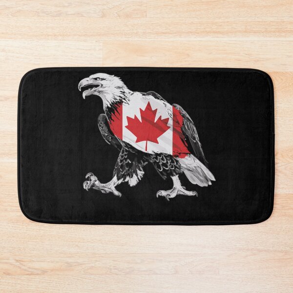 Item preview, Maple Leaf bald Eagle Canadian Flag Canada designed and sold by Smix Pixels.
