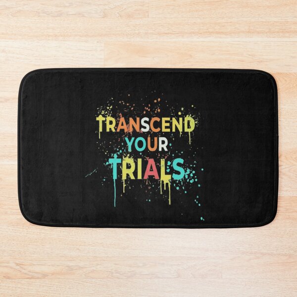 Item preview, Empowering T-Shirt: Transcend Your Trials Inspirational Quote designed and sold by SSulatul101.