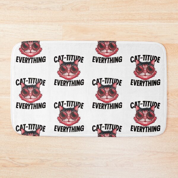 Item preview, Cattitude Everything designed and sold by Krieghorn.