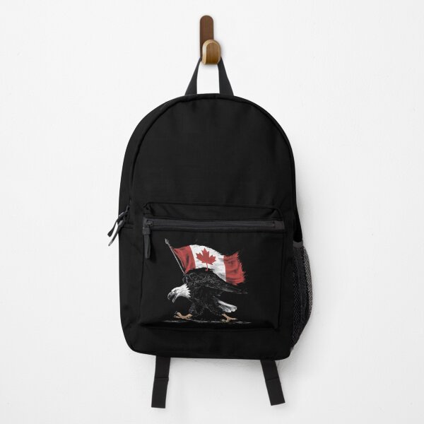 Item preview, Maple Leaf bald Eagle Canadian Flag Canada designed and sold by Smix Pixels.