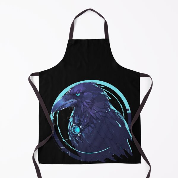 Item preview, Cyber Raven // Raven // Cool Animal // Cyber Animal // Future Animal Art // Animal Warrior // Animal Cute Art // Gaming Aesthetic stickers designed and sold by SMARTKIT DESIGNAGENCY.