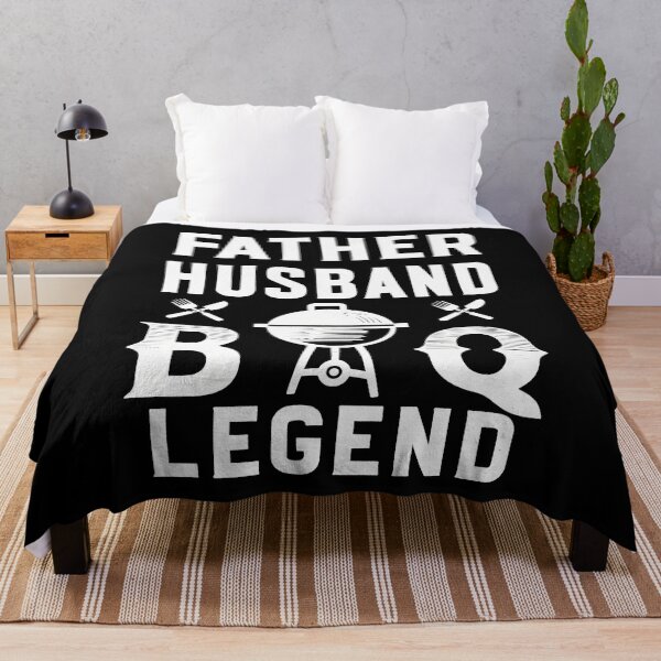 Item preview, Father Husband BBQ Legend designed and sold by CALIMASHIRTS.