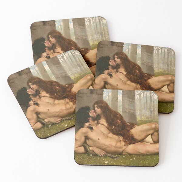 Item preview, The First Kiss Adam and Eve - Salvador Viniegra designed and sold by tvdlovership.