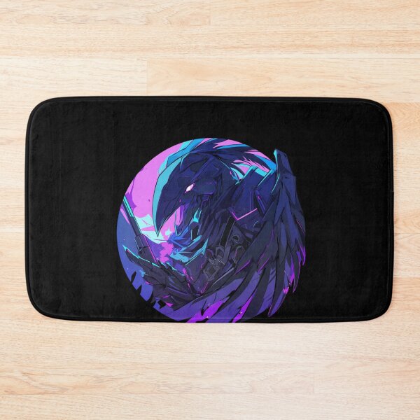 Artikelvorschau, Cyber Raven / Rabe / Cooles Tier / Cyber Animal / Zukünftige Tierkunst / Tierkrieger / Niedliche Tierkunst / Ästhetische Gaming-Aufkleber entworfen und verkauft von SMARTKIT  DESIGNAGENCY.