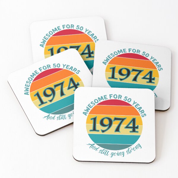 Item preview, Awesome for 50 Years 1974 designed and sold by CeeLeeGifts.