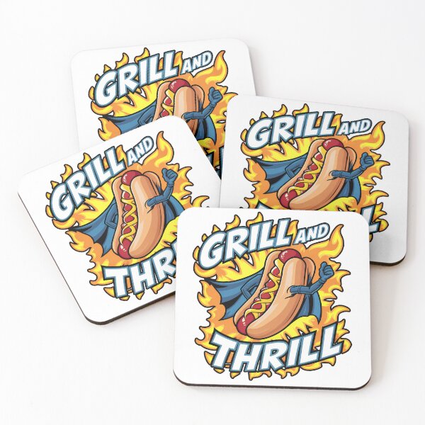 Item preview, Grill and Thrill Hot Dog designed and sold by CALIMASHIRTS.