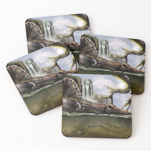 Item preview, Basking Spinosaurus designed and sold by ValkArtwork.