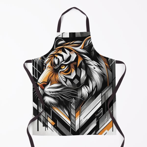 Item preview, tiger head  designed and sold by FusiTink.