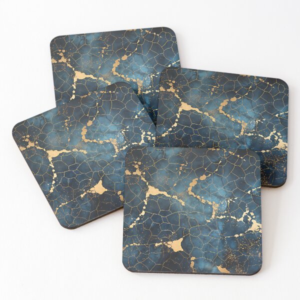 Item preview, Golden Veins - Ancient Space Cosmic Patterns designed and sold by cosmic-sky.