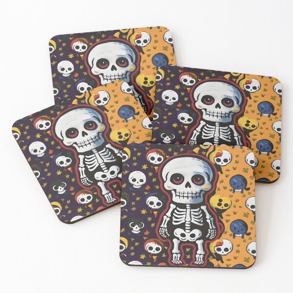 Item preview, Spooky Whimsy: Skeleton and Ghoul Delight designed and sold by kulala-kaiser.