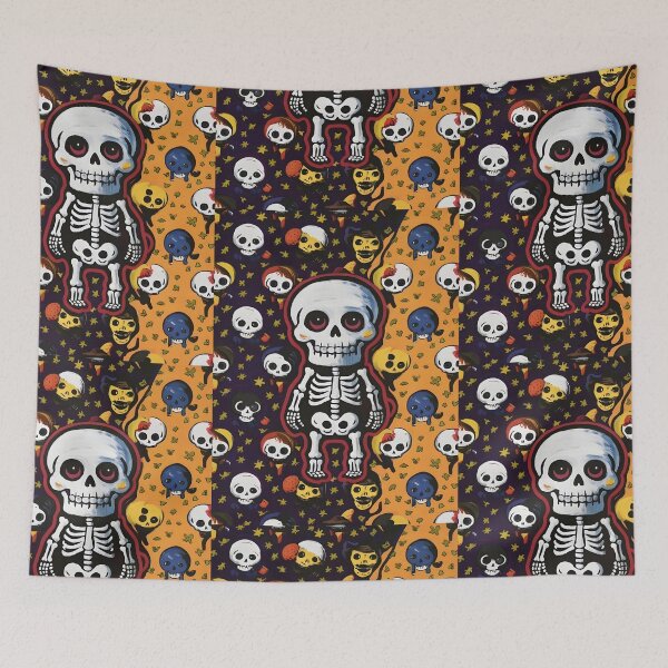 Item preview, Spooky Whimsy: Skeleton and Ghoul Delight designed and sold by kulala-kaiser.
