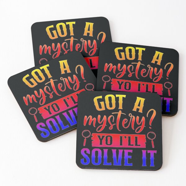 Item preview, Got A Mystery Yo I'll Solve It!  (For true crime fans!) Beautiful pop art colours.  designed and sold by CristalleLisa.