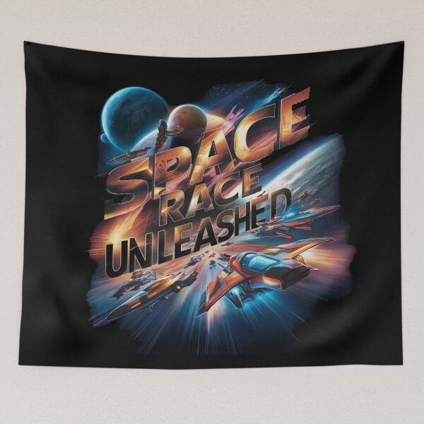 Item preview, Space race designed and sold by desinganddecor.