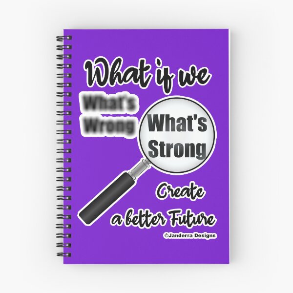 Item preview, What if we focus on What's Strong not what's wrong and create a better future designed and sold by JanderraDesigns.