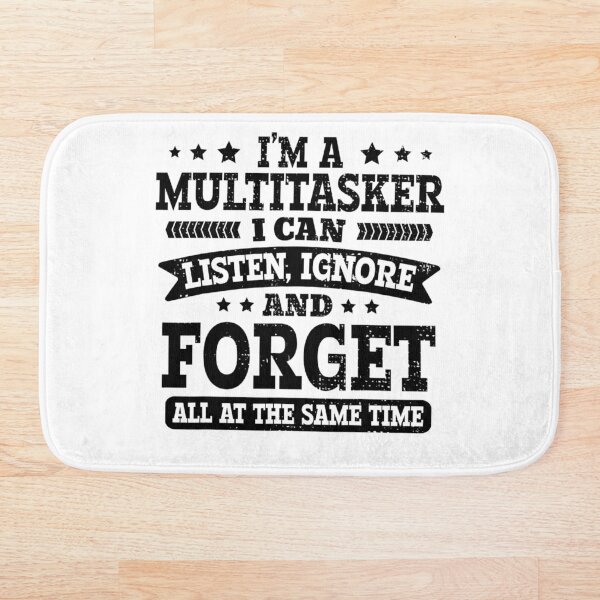 Artikelvorschau, Vintages Multitasker-Humor-Typografie-Design entworfen und verkauft von Creatiforge.