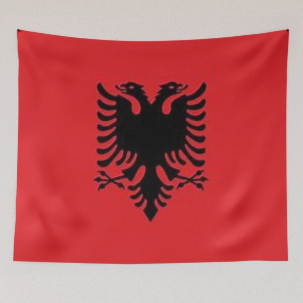 Item preview, Albania Flag Design designed and sold by Midnight Veil Designs.