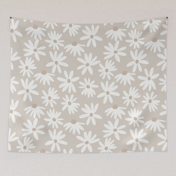 Item preview, Retro Summer Daisies Pattern Small #3a #pattern #decor #art designed and sold by Anita's & Bella's Art.