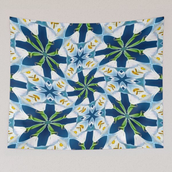 Item preview, Abstract Lily Flowers designed and sold by Patternflower.