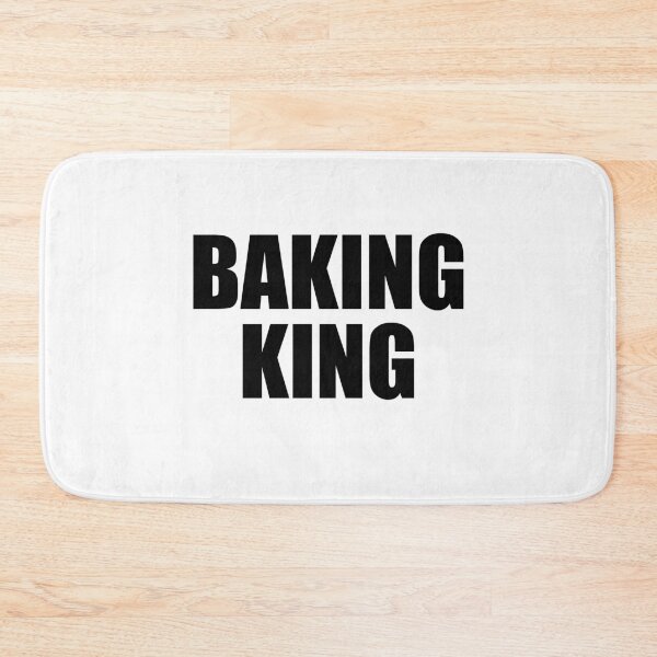 Item preview, "BAKING KING" inscription designed and sold by ChesssesShop.