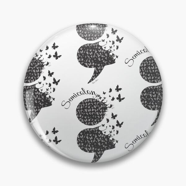Item preview, butterflies flying Semicolon  designed and sold by Hen-C-Art.