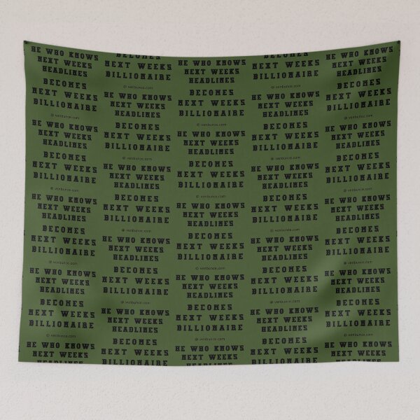 Item preview, Know The Headlines - Become A Billionaire designed and sold by AlienAlmanac.
