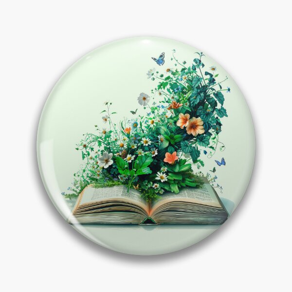 Item preview, Flowers Growing From Book designed and sold by aleezon.