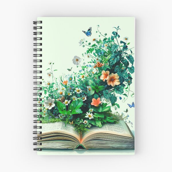 Item preview, Flowers Growing From Book designed and sold by aleezon.
