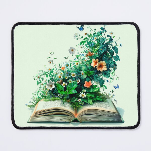 Item preview, Flowers Growing From Book designed and sold by aleezon.