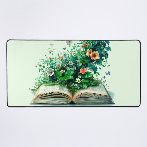Item preview, Flowers Growing From Book designed and sold by aleezon.