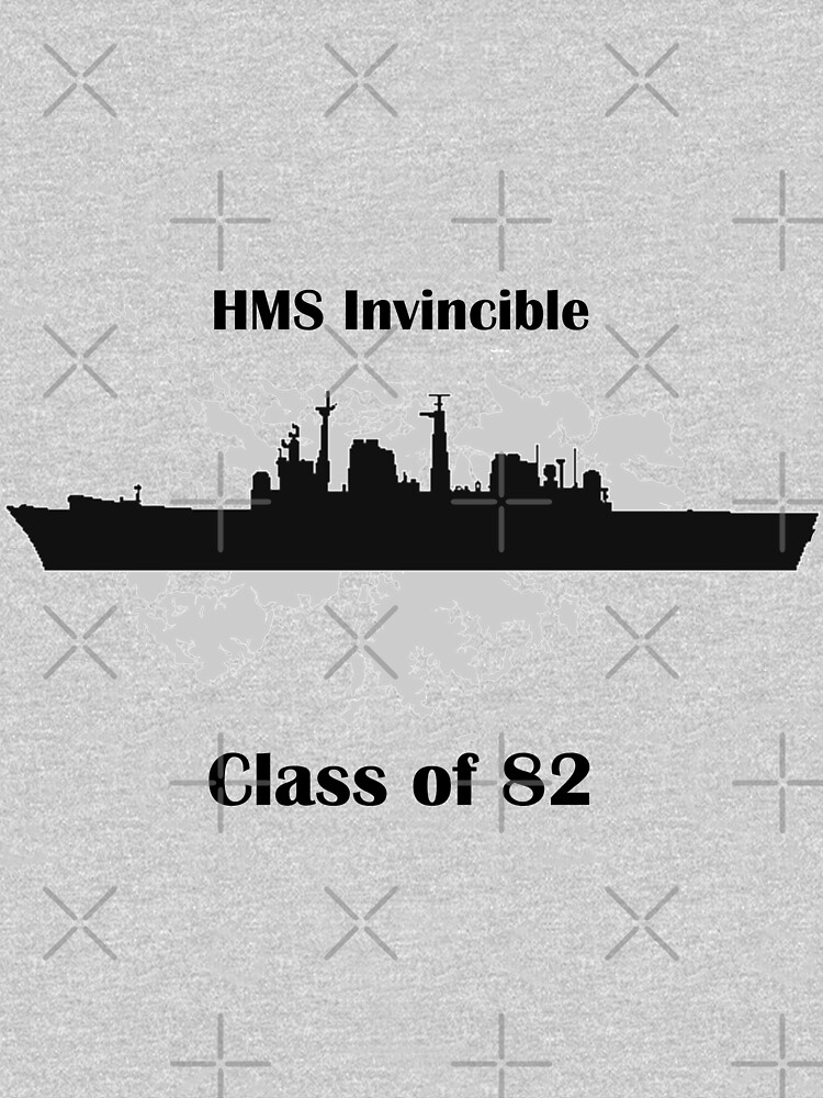 Thumbnail 7 of 7, Classic T-Shirt, HMS Invincible - Class of 82 designed and sold by HM-Slops.
