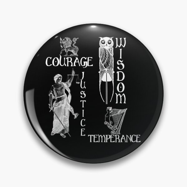 Item preview, Stoics, Four Cardinal Virtues designed and sold by EMMA0453.