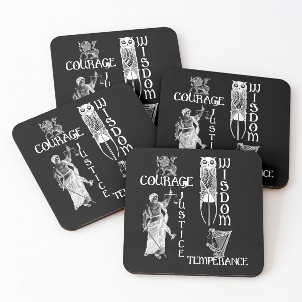 Item preview, Stoics, Four Cardinal Virtues designed and sold by EMMA0453.