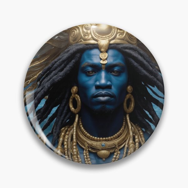 Item preview, Patron Loa of Fishermen and Sailors | Agwe designed and sold by Rothnaric.