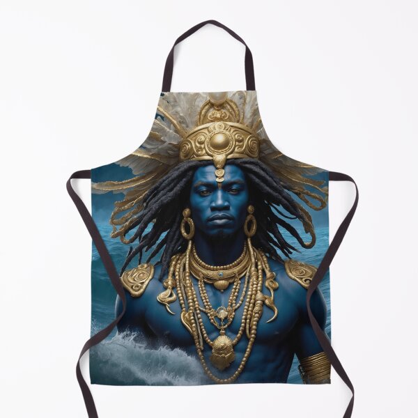 Item preview, Patron Loa of Fishermen and Sailors | Agwe designed and sold by Rothnaric.
