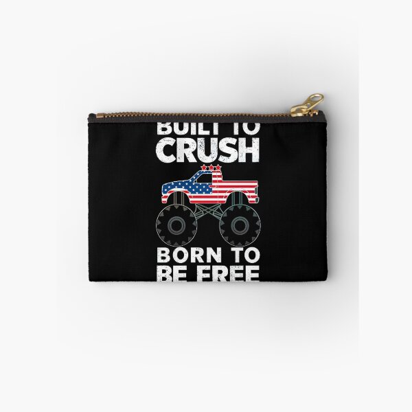 Item preview, Build To Crush Born To Be Free designed and sold by AlphaTeez.