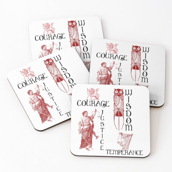 Item preview, Copy of Stoics, Four Cardinal Virtues designed and sold by EMMA0453.