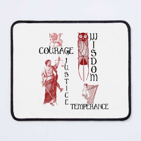 Item preview, Copy of Stoics, Four Cardinal Virtues designed and sold by EMMA0453.