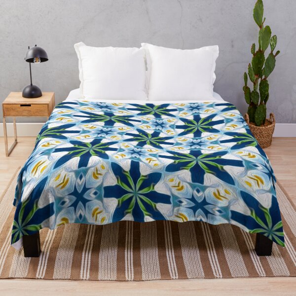 Item preview, Abstract Lily Flowers designed and sold by Patternflower.