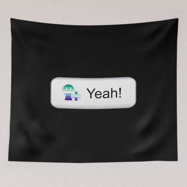 Item preview, Gay Mens Pride Yeah React designed and sold by everything4eva.