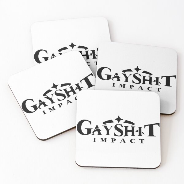 Item preview, Gayshit Impact designed and sold by SOVLLESS.