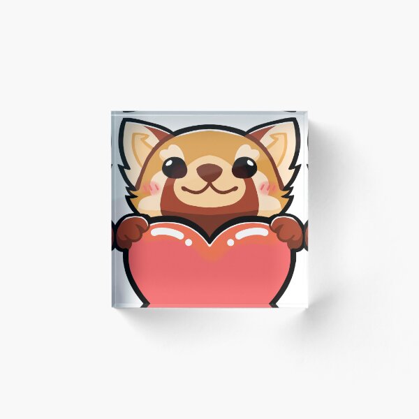 Artikelvorschau, Rote Panda-Liebe entworfen und verkauft von MemeSaranchez.